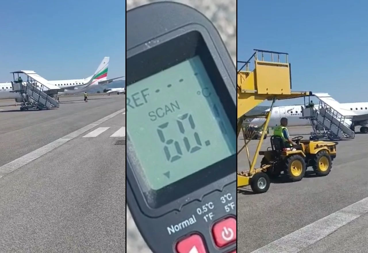 VIDEO: Mostarski "čelopek" na vrhuncu - izmjereno 60 °C