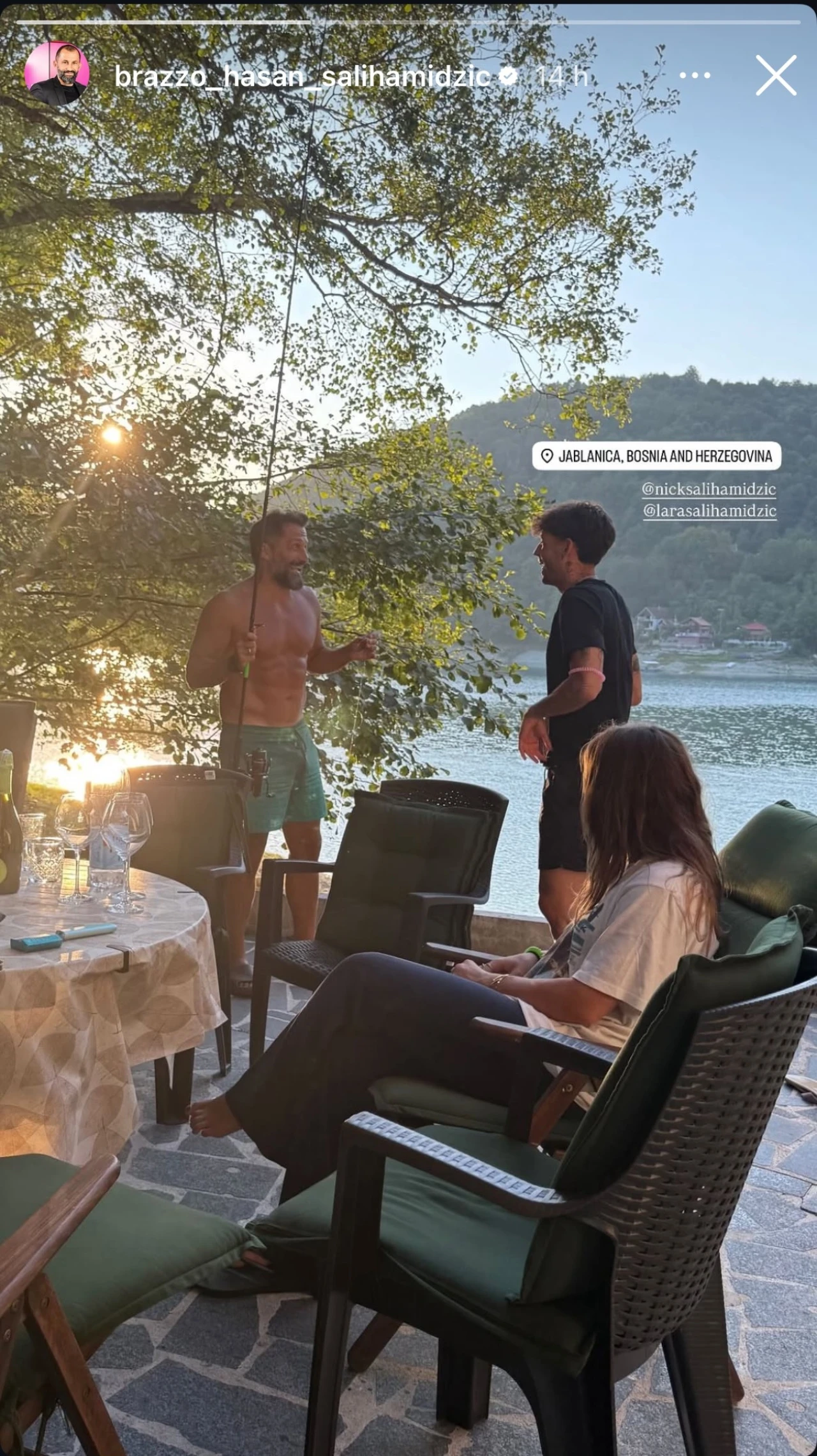 Hasan Salihamidžić odmara u rodnoj Jablanici