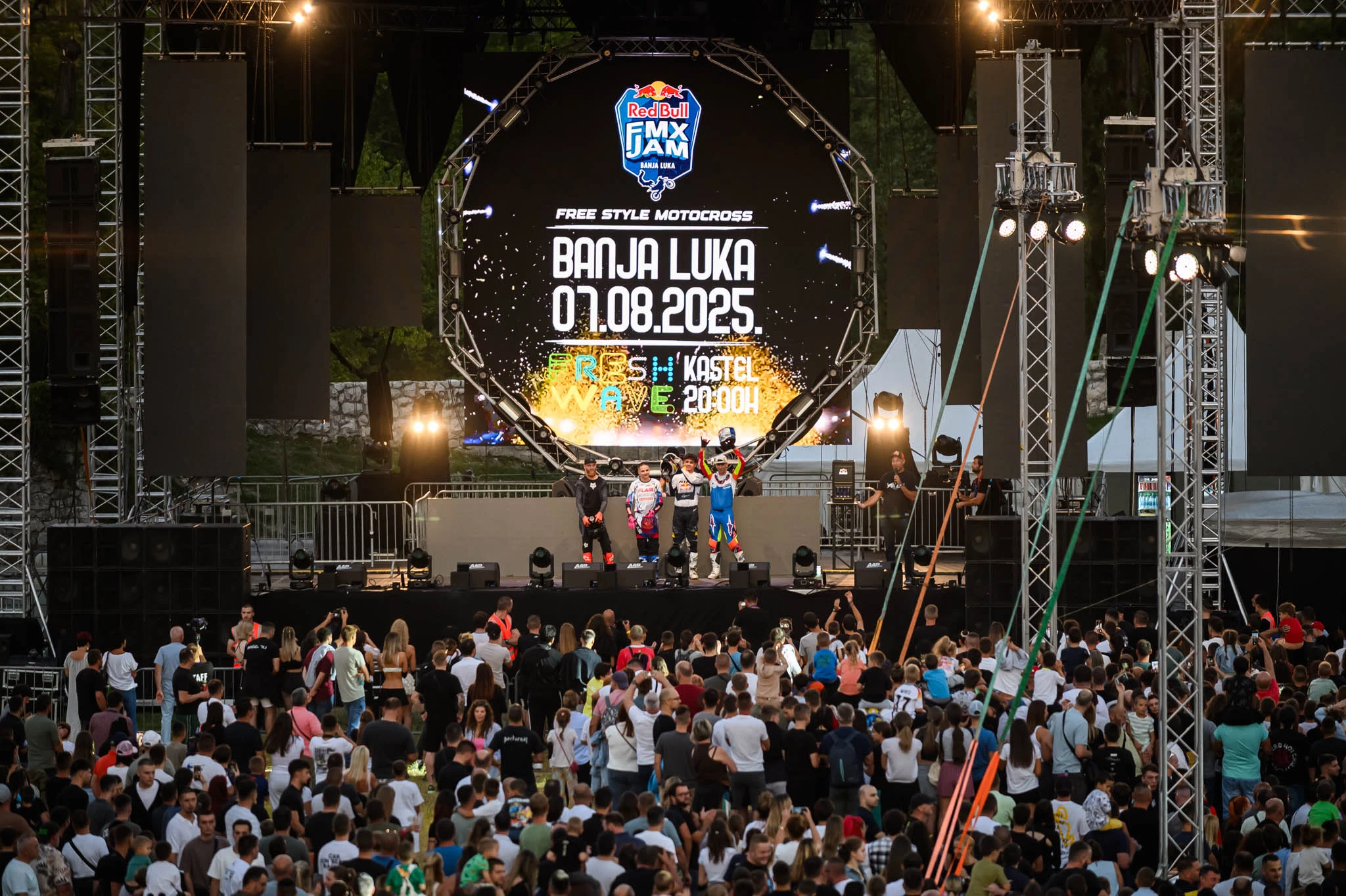 VIDEO | Spektakularan Red Bull FMX Jam otvorio ovogodišnji Fresh Wave Festival