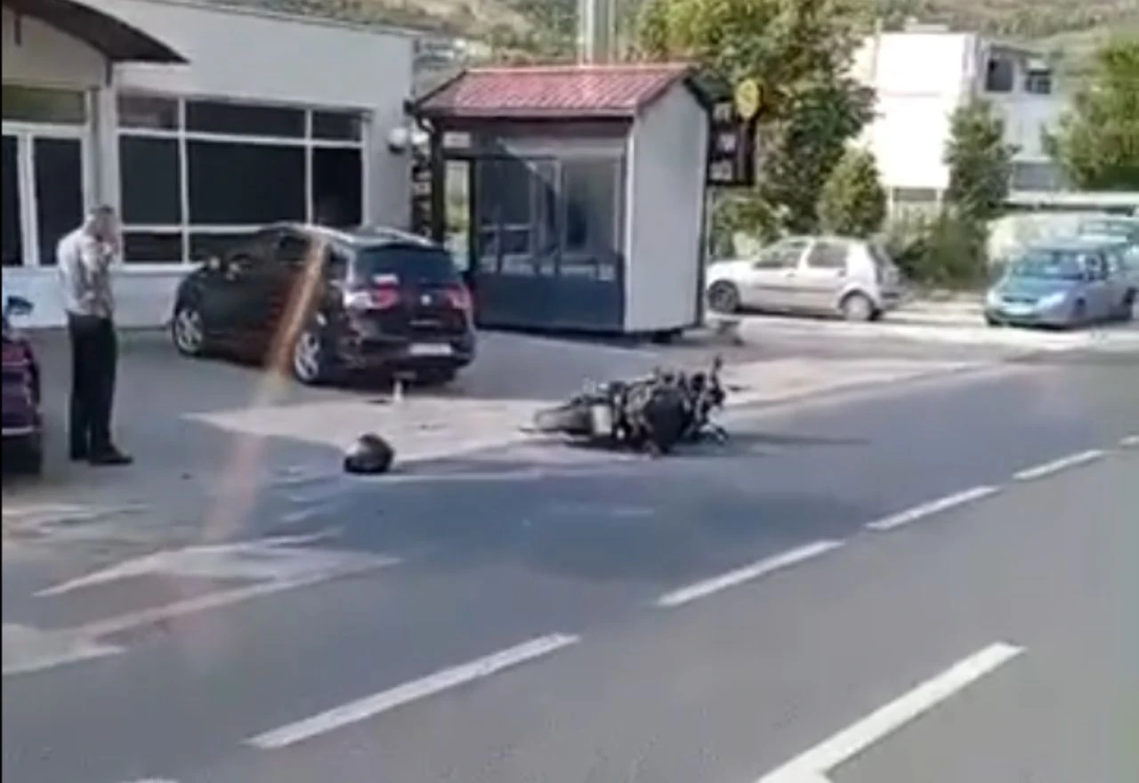 Vrapčići: Motociklist ozlijeđen u prometnoj nesreći
