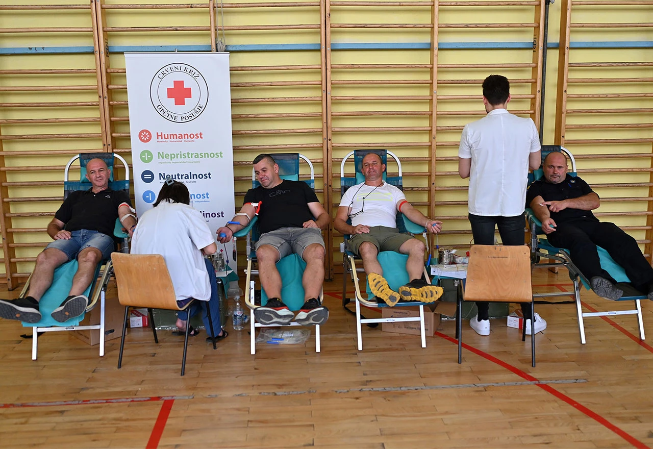 Dobrovoljni darivatelji prikupili 19 doza krvi