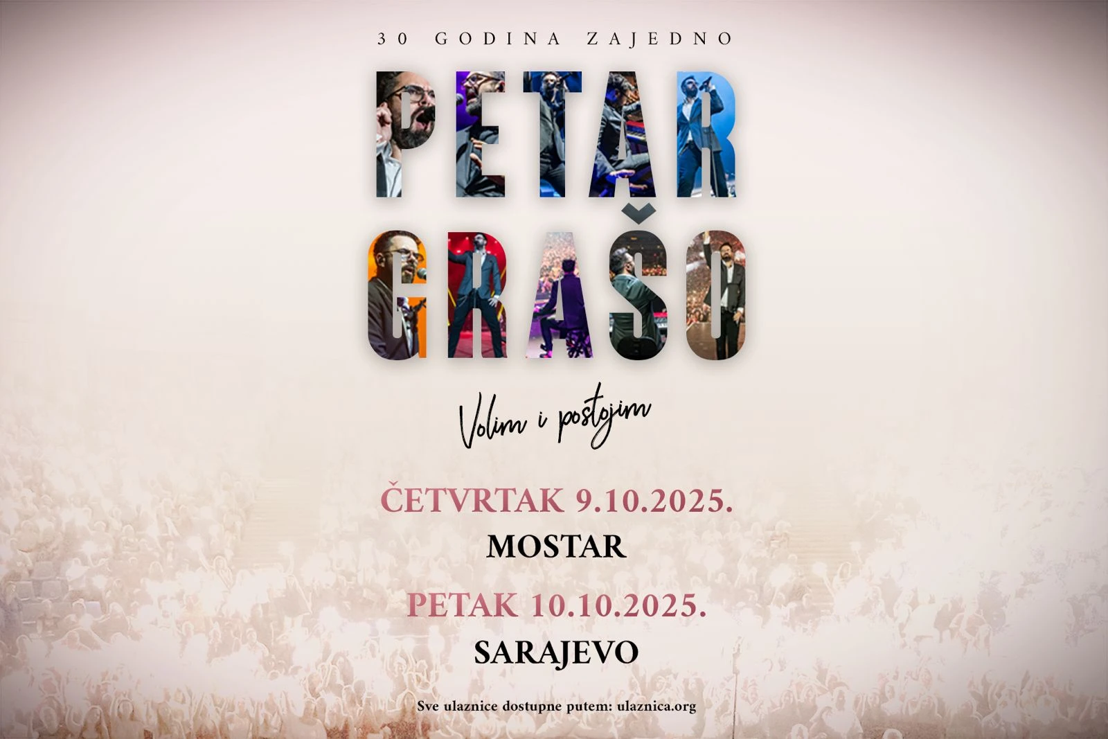 Petar Grašo stiže u Mostar i Sarajevo u sklopu turneje ‘Volim i postojim’