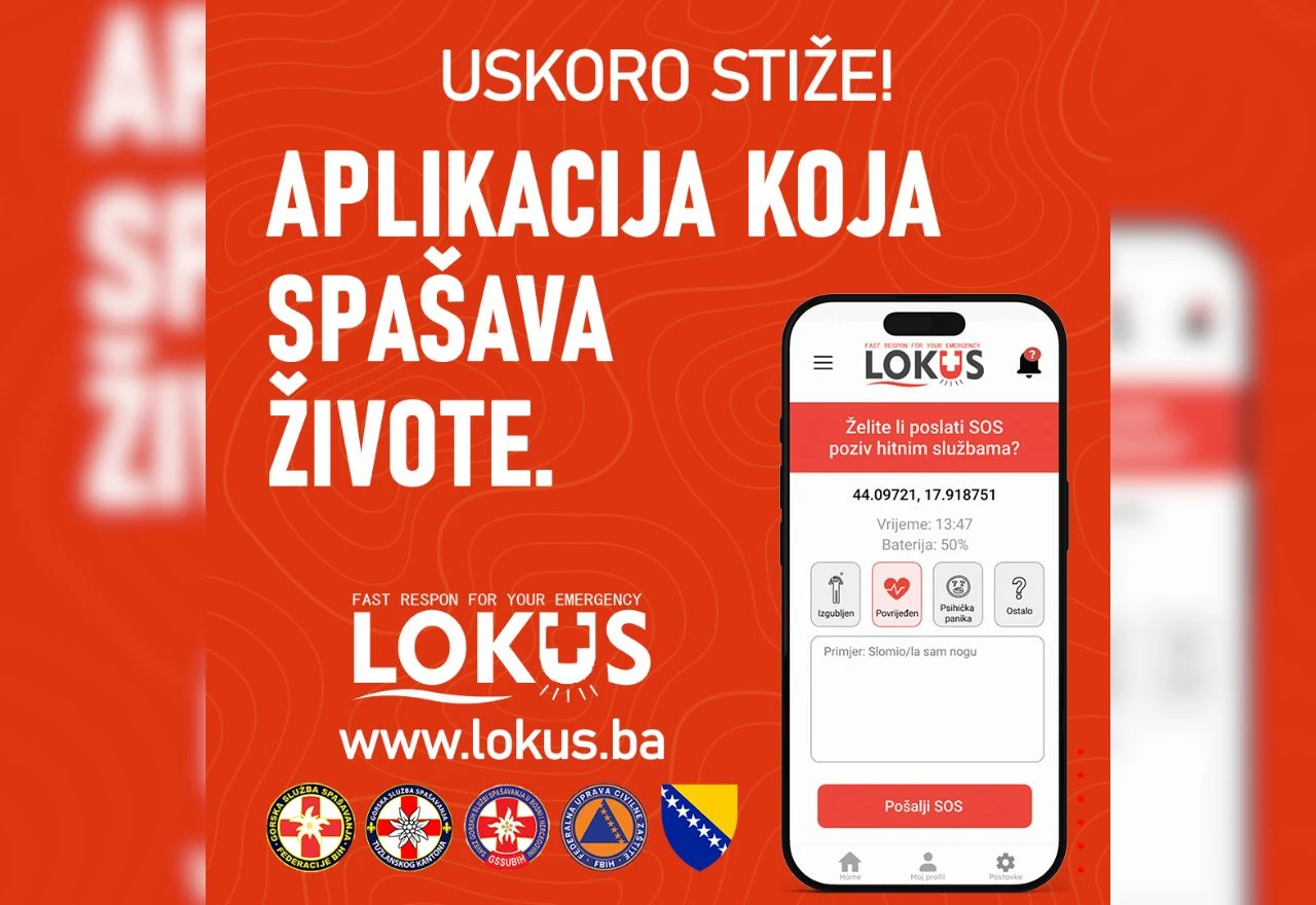 Uskoro stiže Lokus.ba: Mobilna aplikacija koja spašava živote u BiH