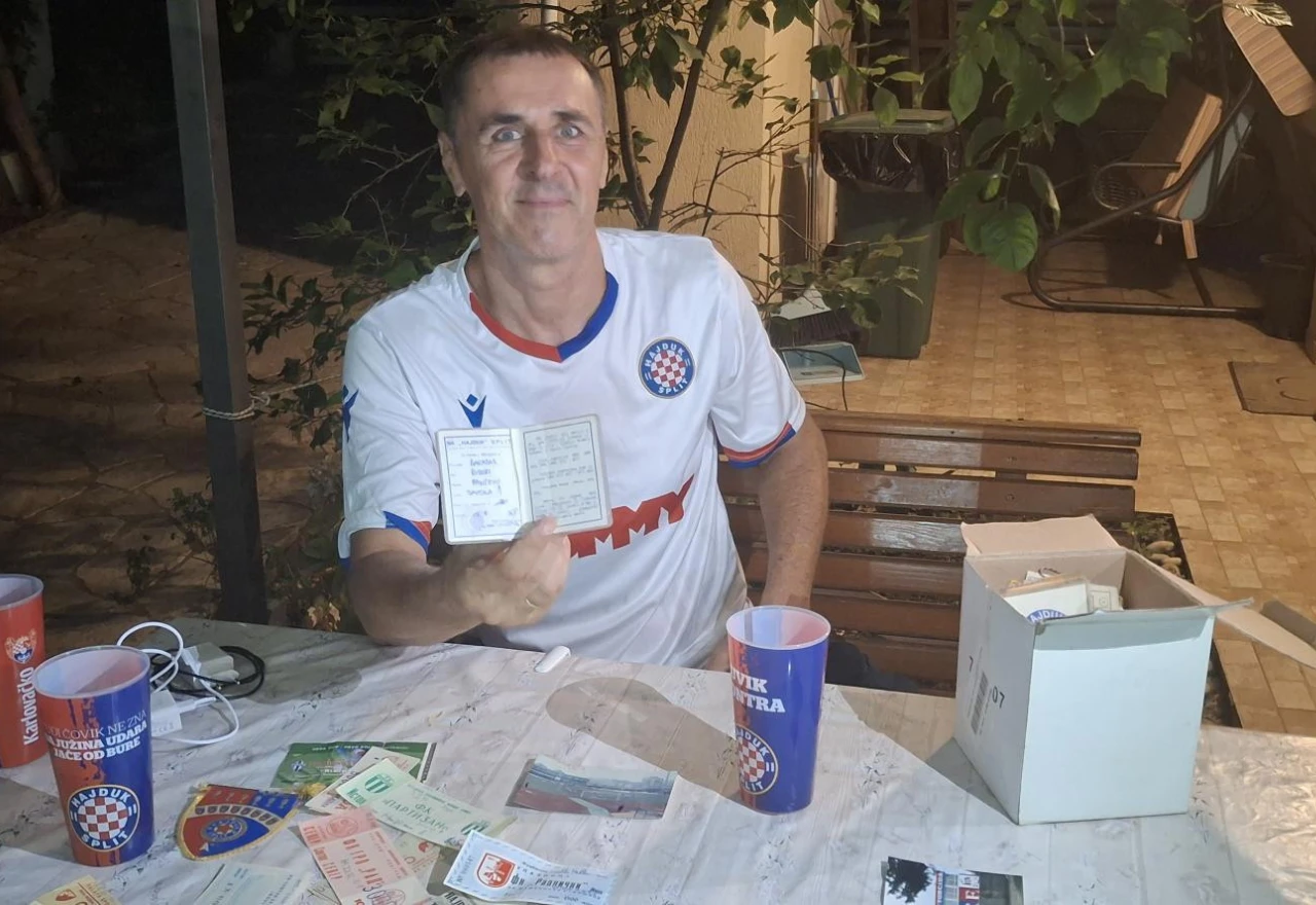 Od Sutomora do Splita: Crnogorac koji srcem i dušom navija za Hajduk