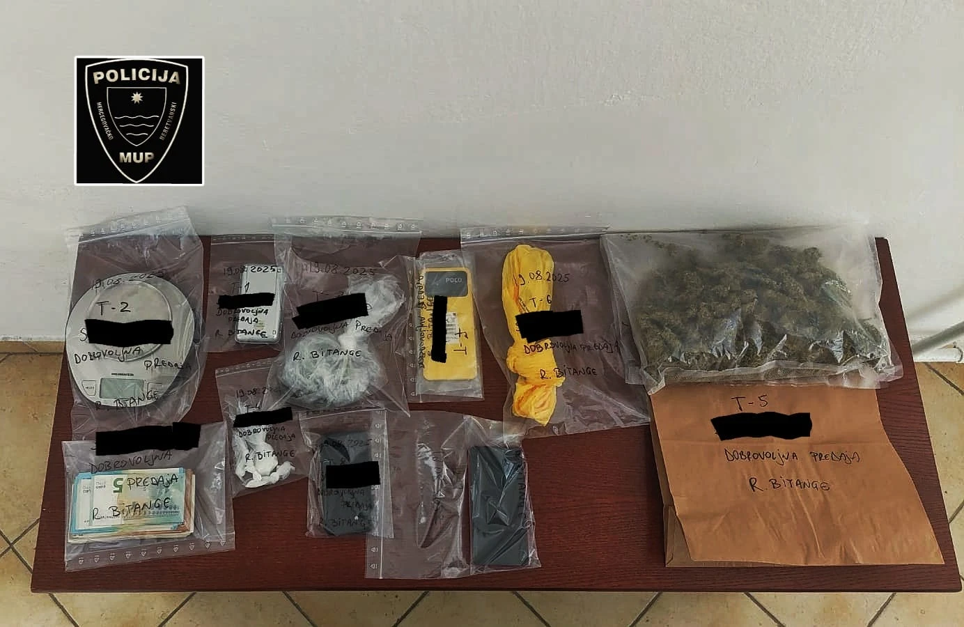 32-godišnji Mostarac uhićen zbog posjedovanja marihuane i kokaina