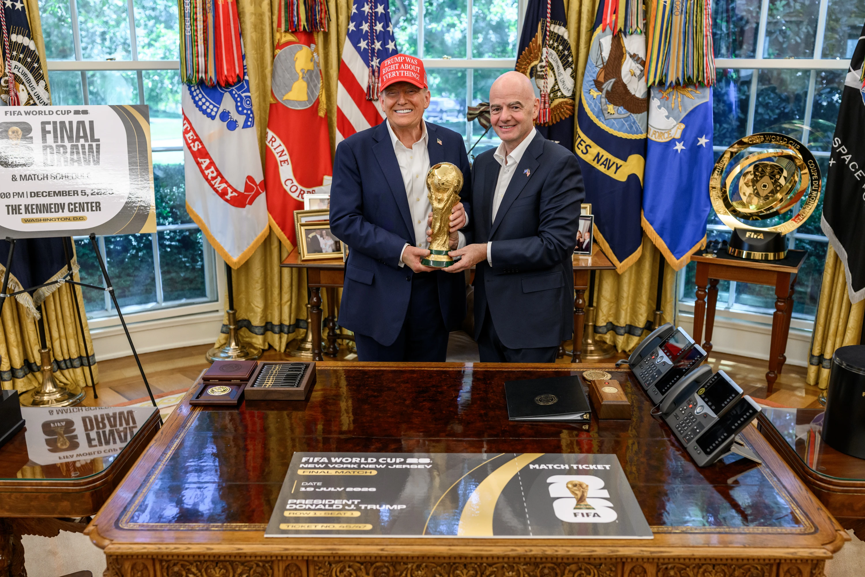 Ždrijeb skupina SP-a bit će 5. prosinca, Donald Trump otkrio lokaciju