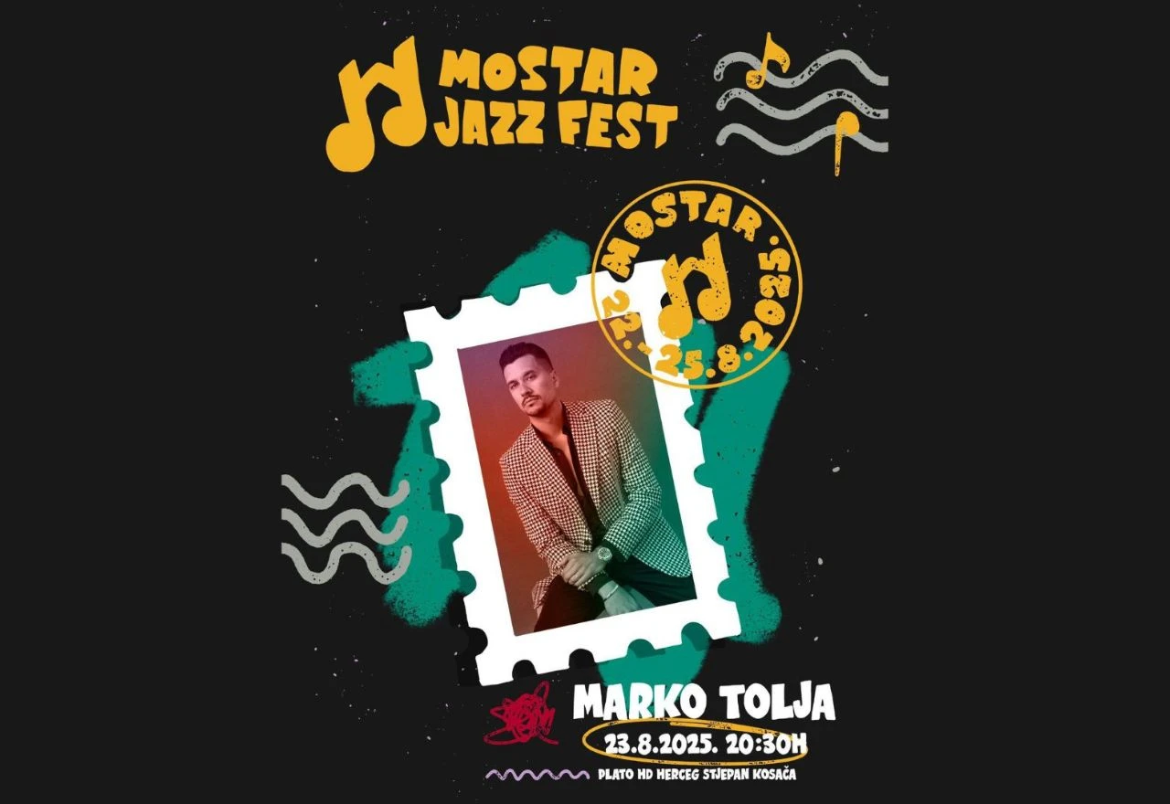 Mostar Jazz Fest: Publiku večeras očekuje Marko Tolja