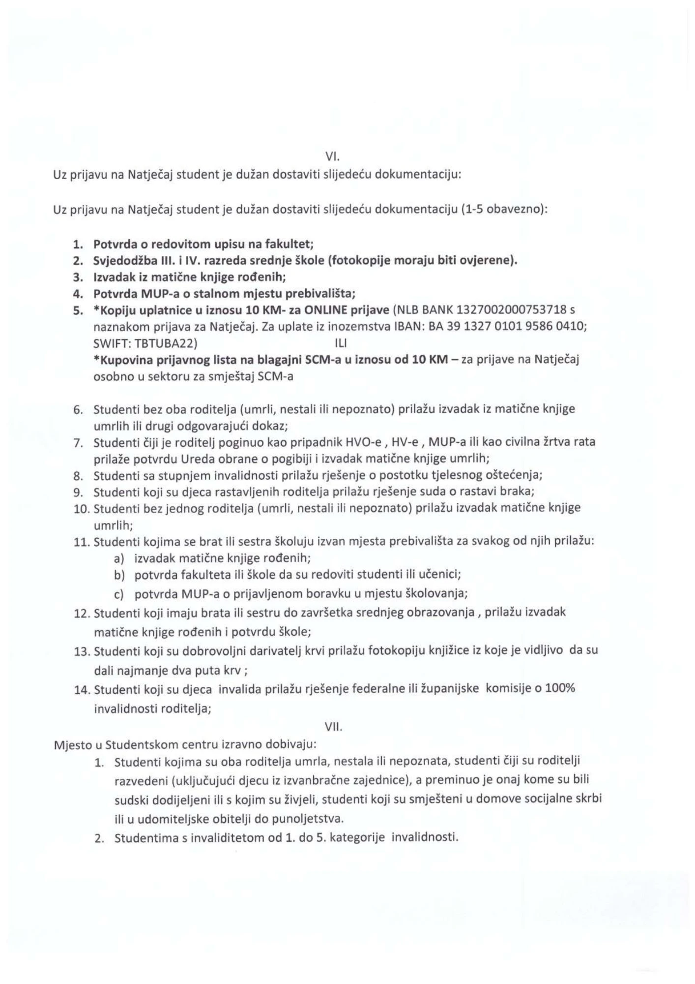 Prijem brucoša u studentski centar Mostar