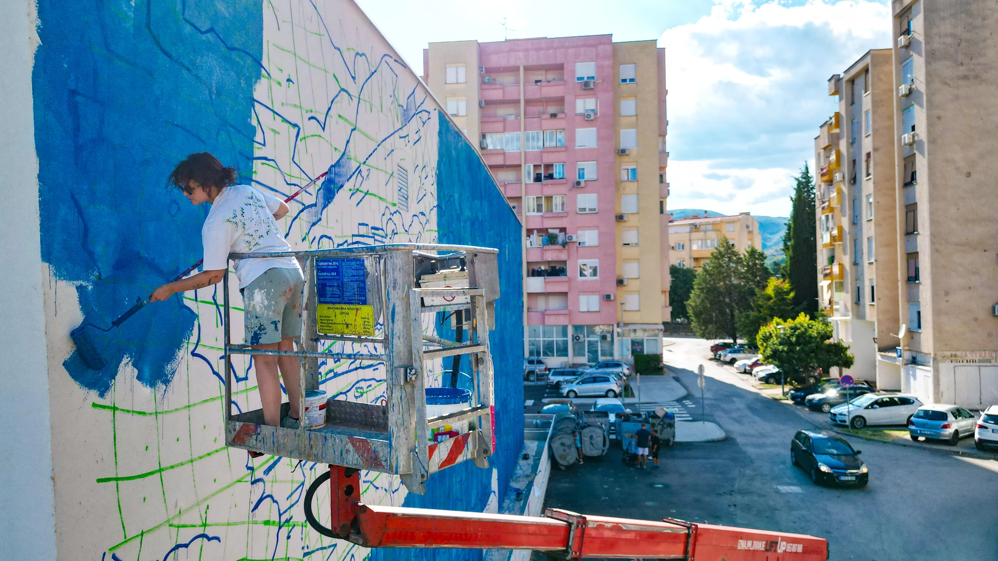 FOTO | Mostar dobiva najveći mural u povijesti grada na 14. Street Arts Festivalu