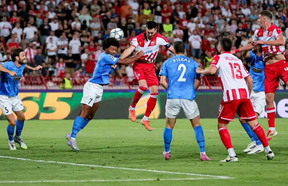 Brazilac Jaja čudesnim golom eliminirao Crvenu zvezdu iz Lige prvaka