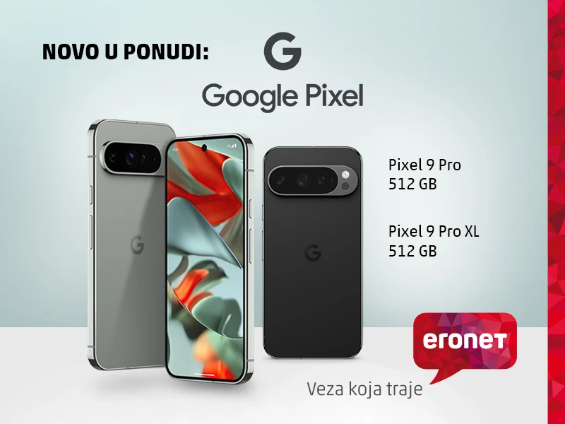 ERONET prvi u BiH nudi Google Pixel uređaje!