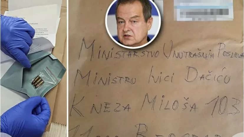 Kuverta s mecima stigla na ime Ivice Dačića
