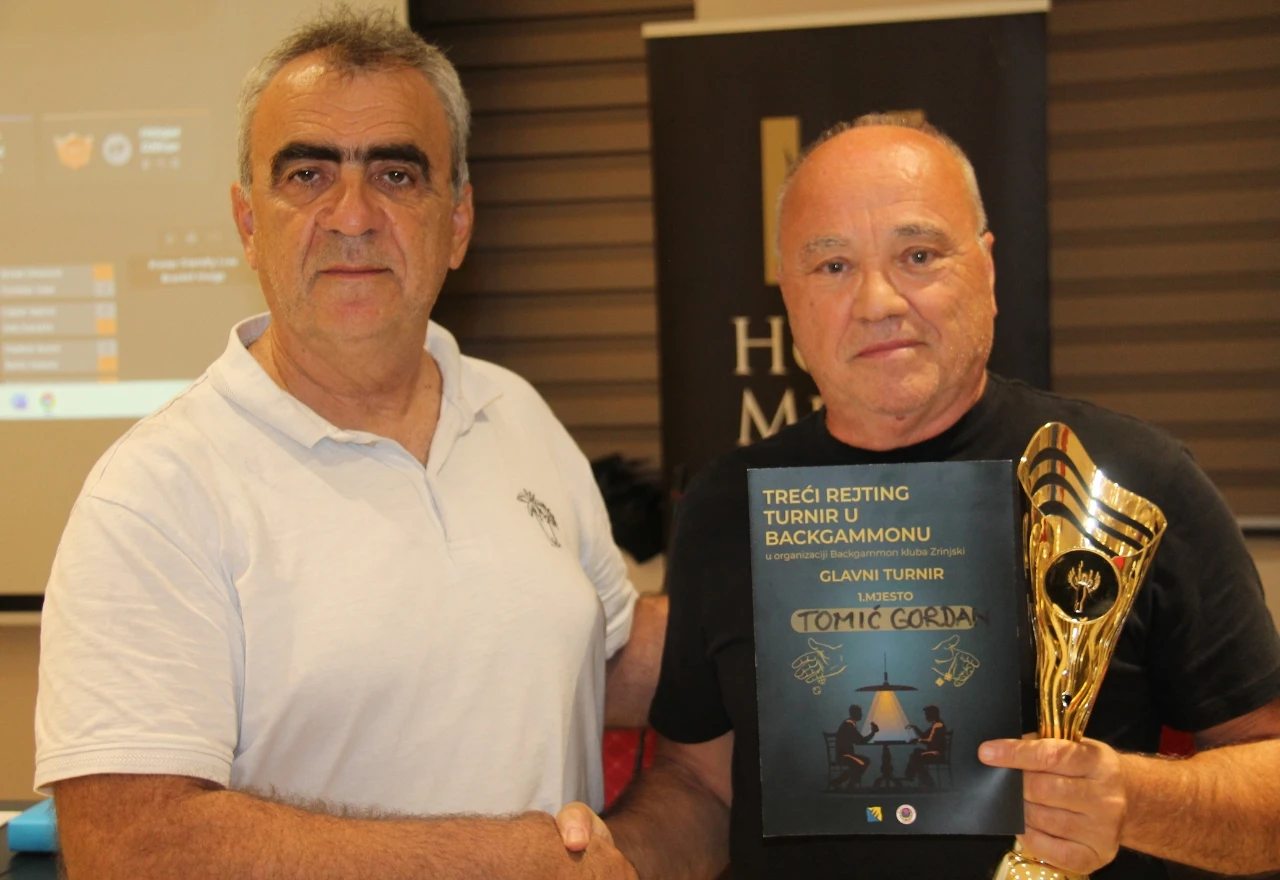 Mostar ugostio rejting turnir u backgammonu