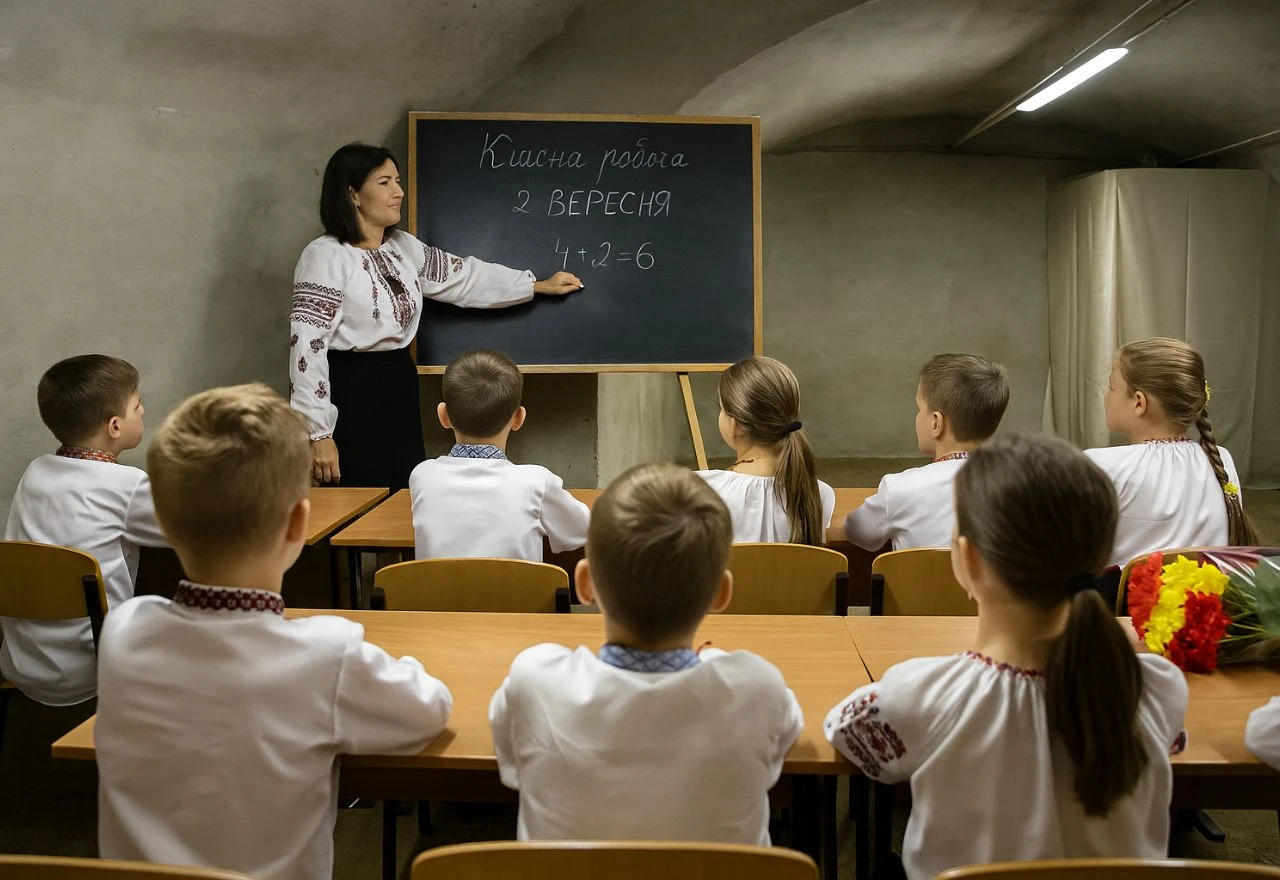 Učenici u Ukrajini školu pohađaju u podrumu zbog stalnih zračnih napada