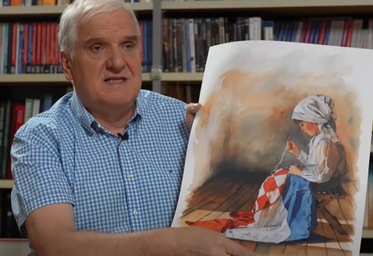 Autor poznate slike "Hrvatica s trobojnicom" nakon 25 godina nudi originalne reprodukcije