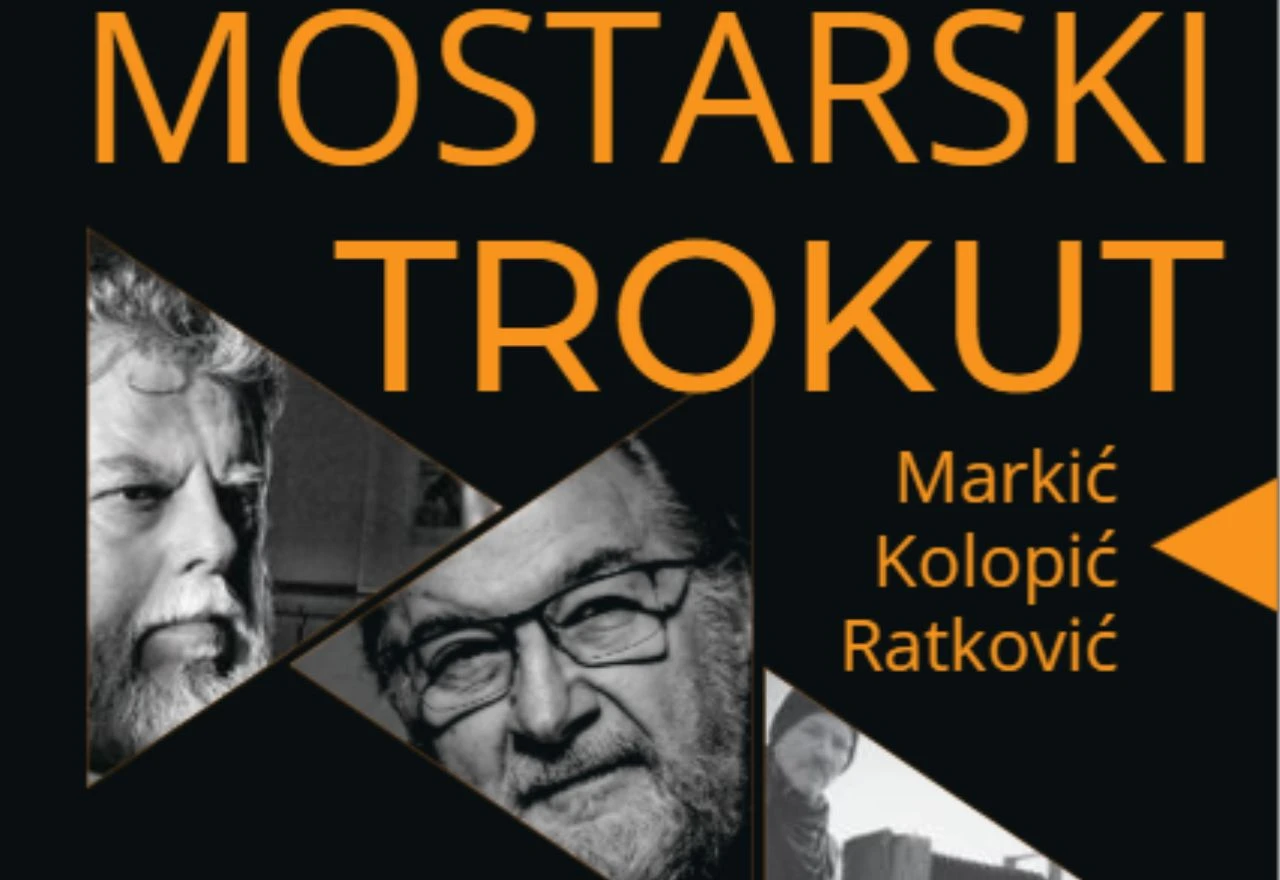Otvaranje izložbe fotografija pod nazivom "Mostarski trokut" autora Denisa Markića, Vladimira Kolopića i Zorana Ratković