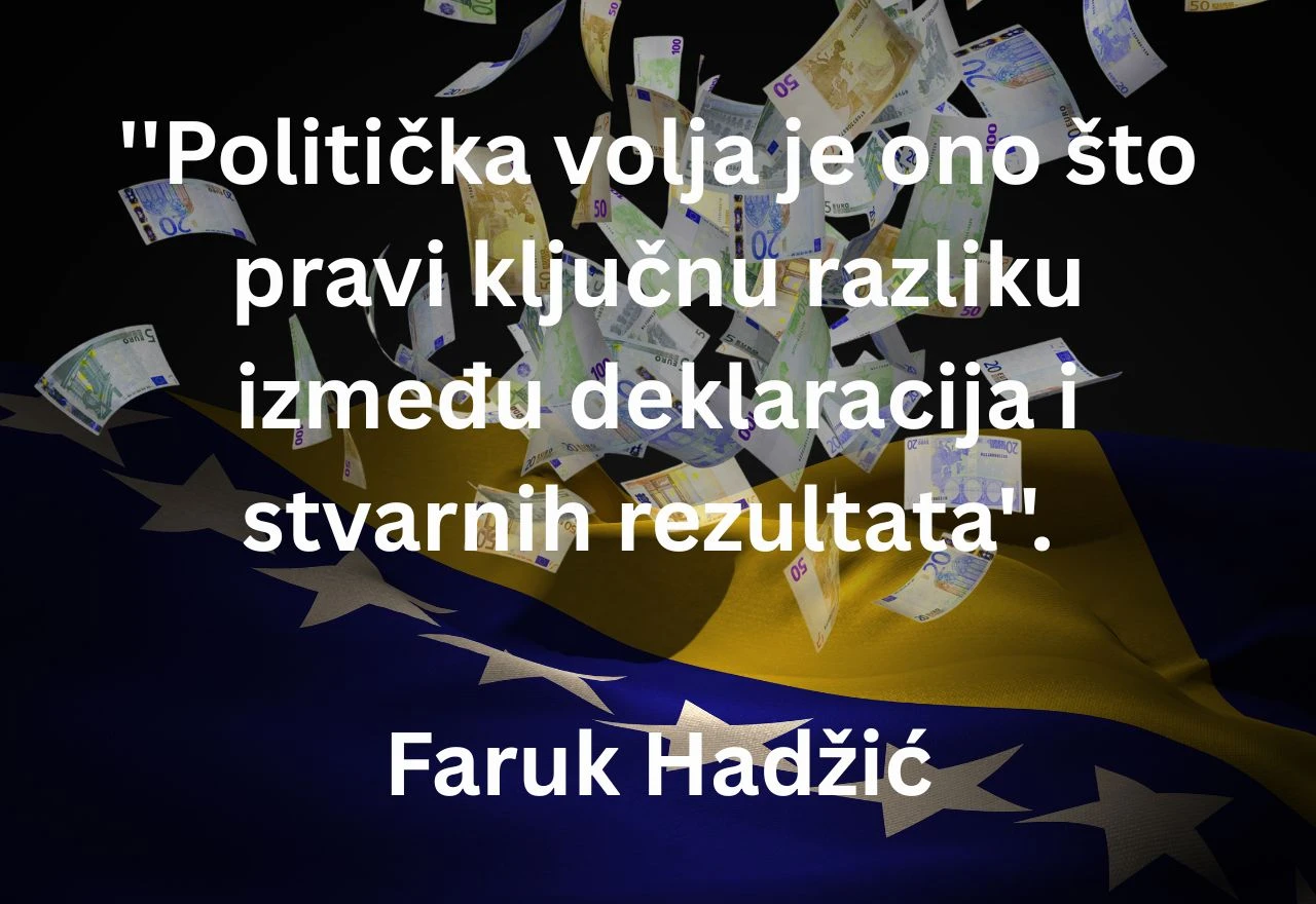 Ako se ove preporuke nastave odlagati, dugoročno će BiH zaostajati u ekonomskoj konkurentnosti