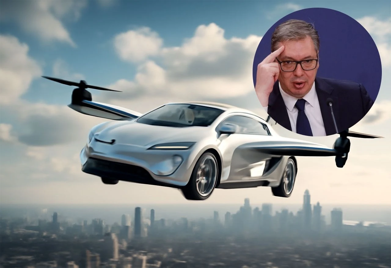 Vučić najavio leteće automobile do 1. prosinca 2026. godine