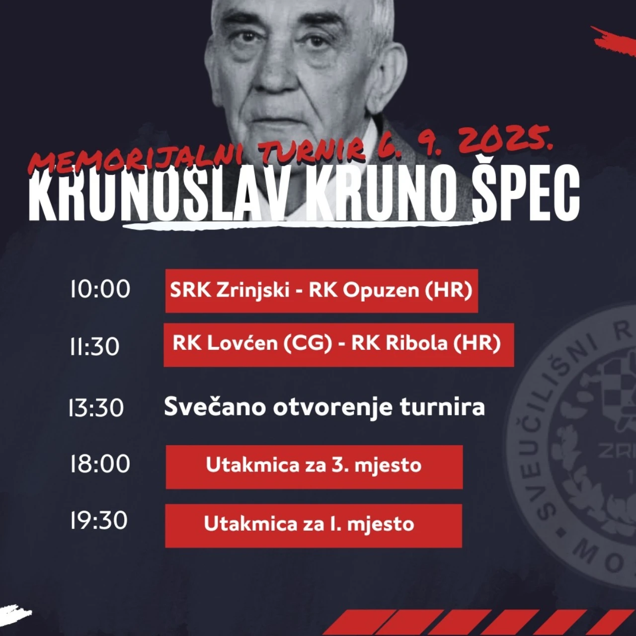 Drugi Memorijalni turnir Krunoslava Špeca: Posveta rukometnoj legendi Mostara