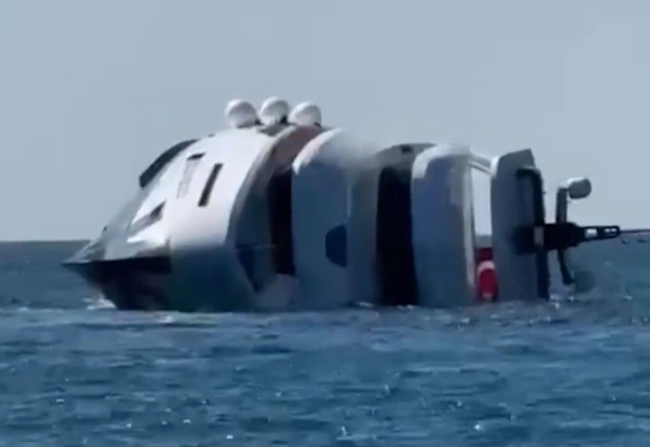 VIDEO | Skupa jahta potonula 15 minuta nakon prvog isplovljavanja u Turskoj