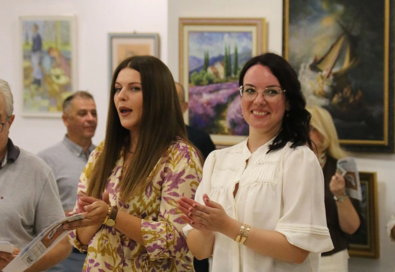 Svečano otvaranje izložbe polaznika galerije Michelangelo