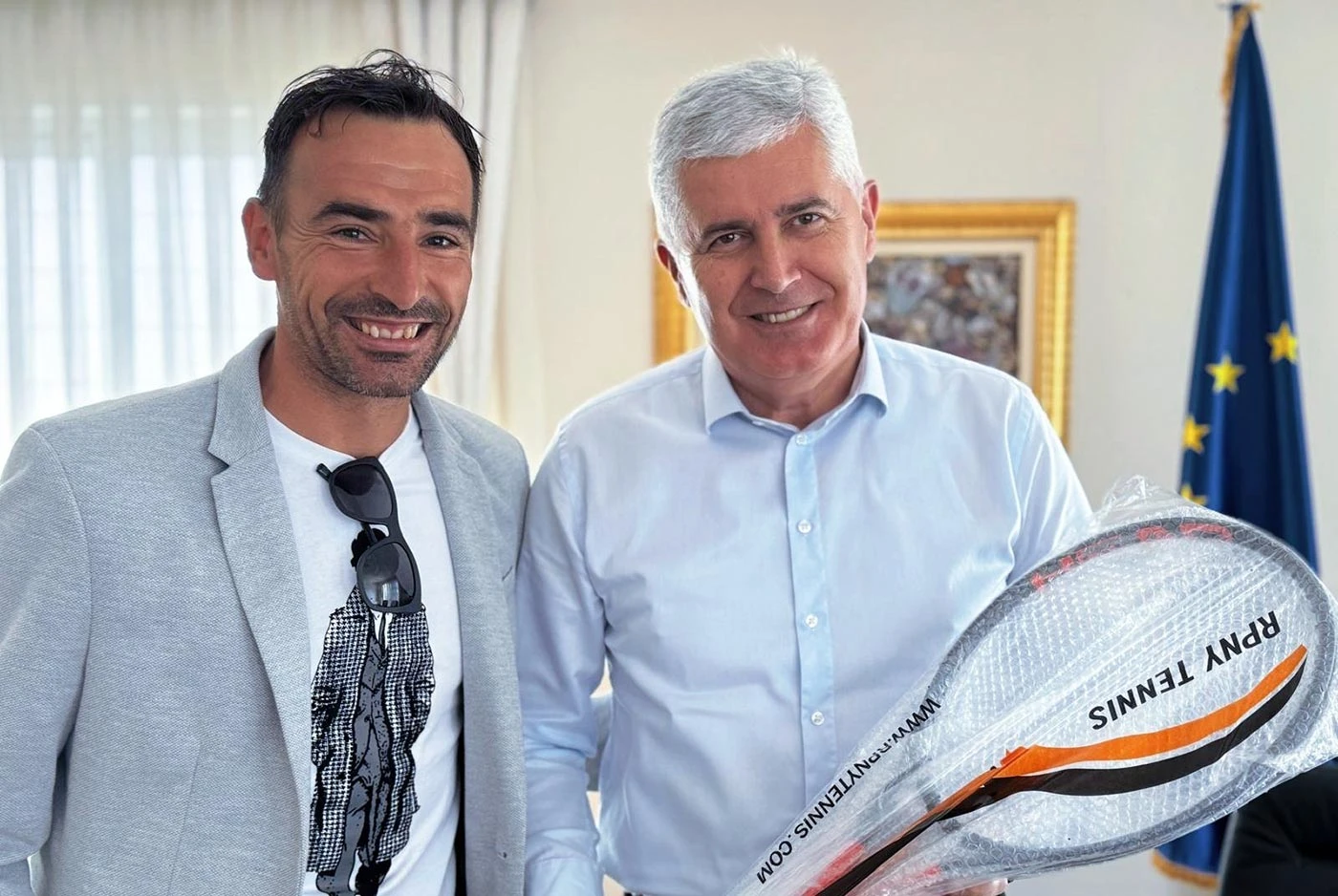 Čović čestitao Ivanu Dodigu na impresivnoj karijeri i promociji Hercegovine