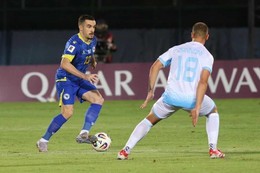 BiH slavila u San Marinu; Džeko dvaput strijelac, zabio i tinejdžer iz Red Bulla