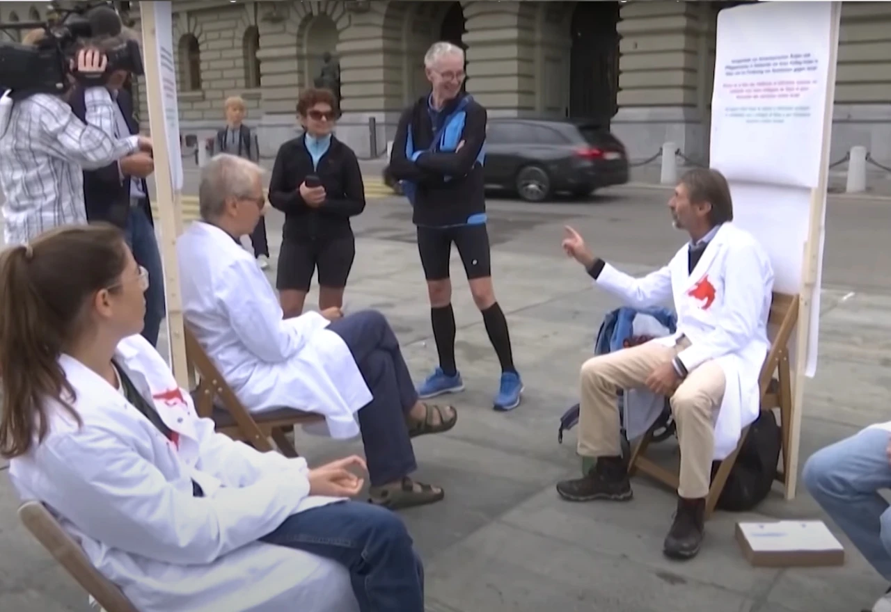 VIDEO | Švicarski liječnici u štrajku glađu zbog rata u Gazi