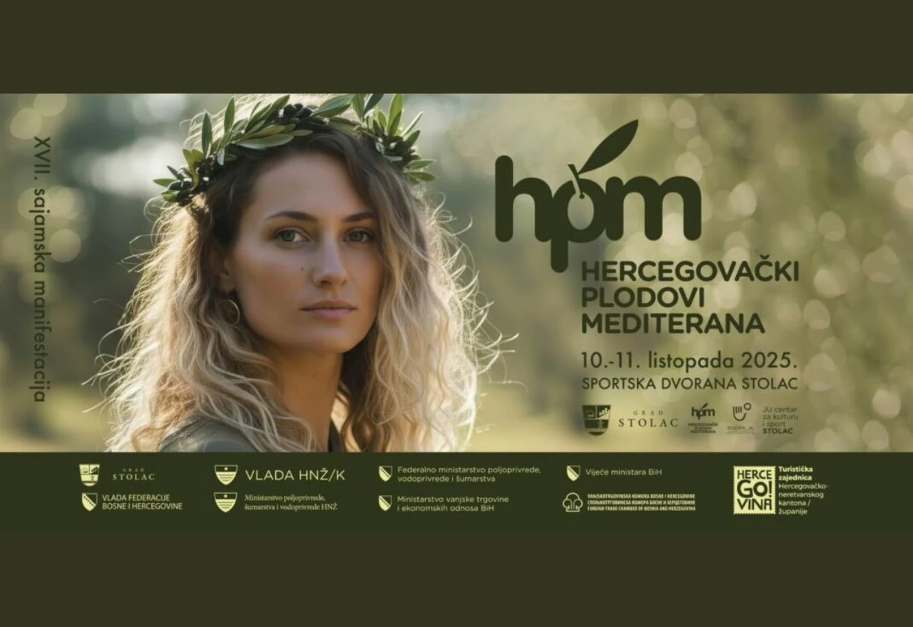 17. izdanje Hercegovačkih plodova Mediterana 10. i 11. listopada u Stocu