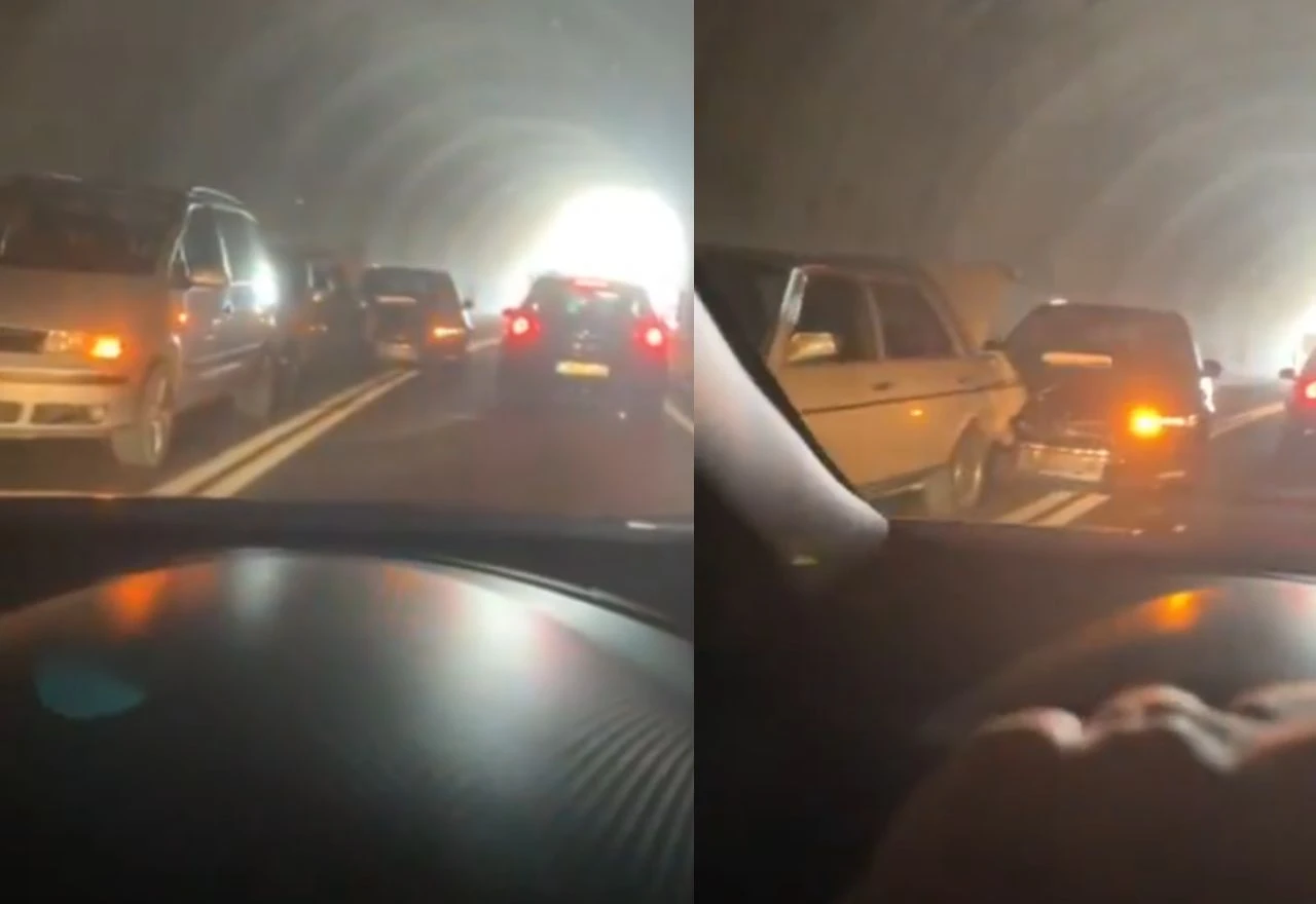 VIDEO | Jablanica: Lančani sudar tri vozila u tunelu