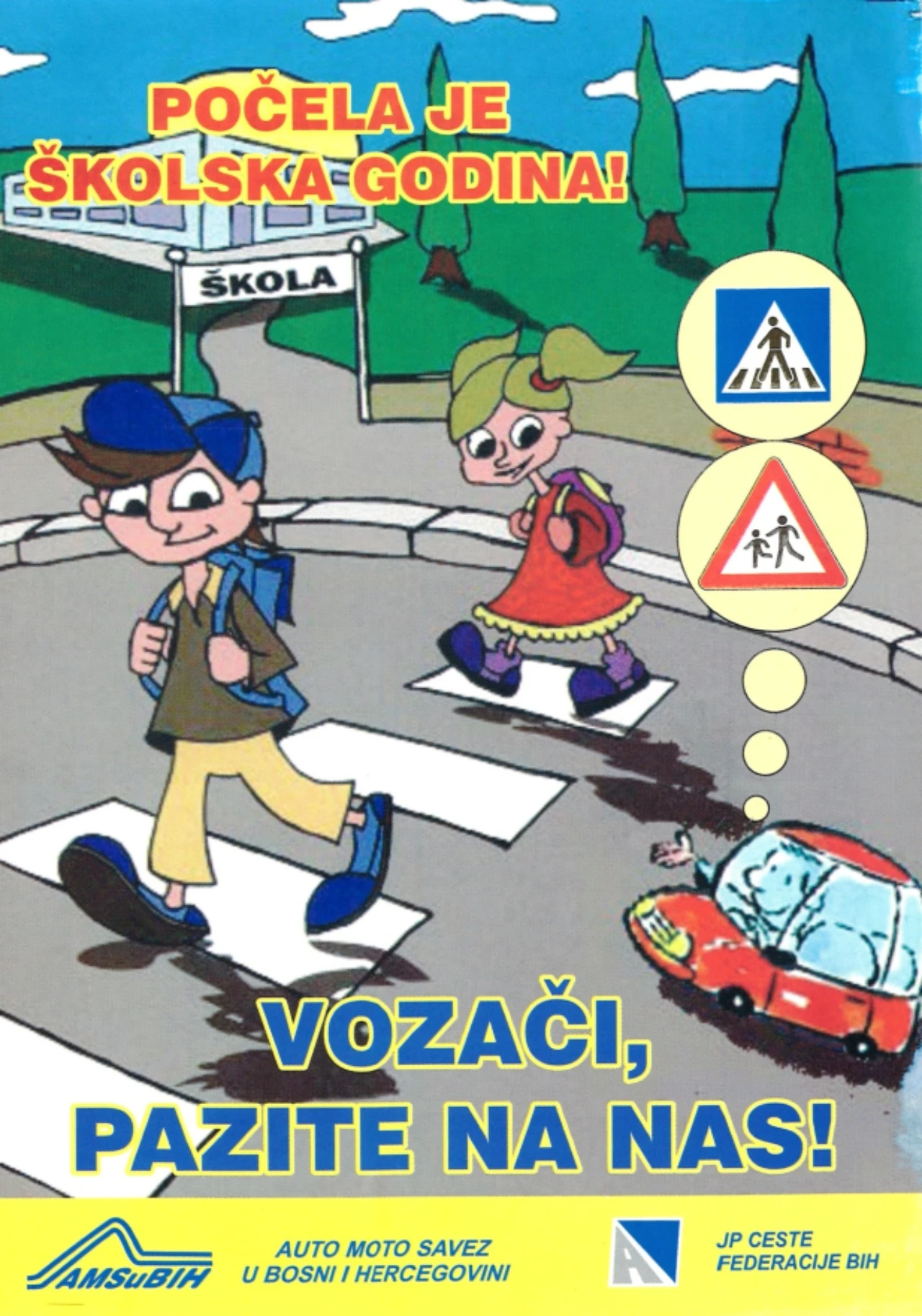 Mališani u akciji: U Livnu školske patrole upozoravaju vozače
