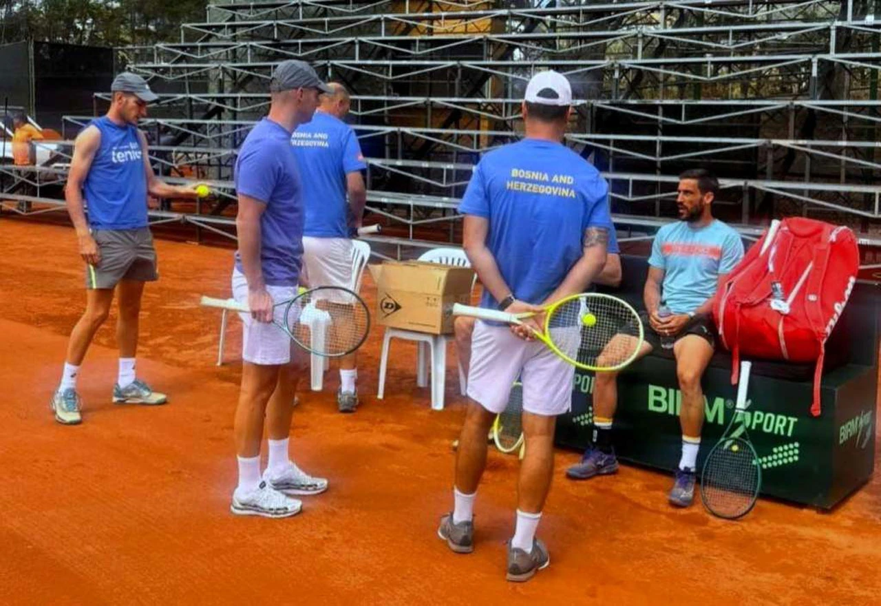 Davis Cup BiH: Tenisači spremni za ključni dvoboj s Ekvadorom