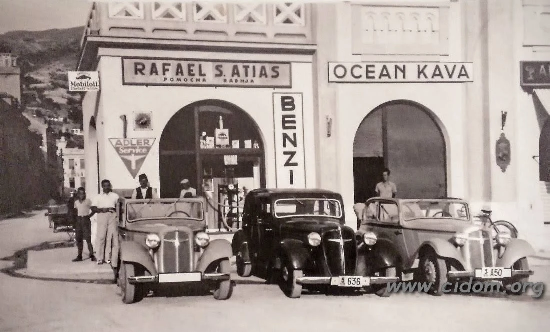 Automobili na Musali