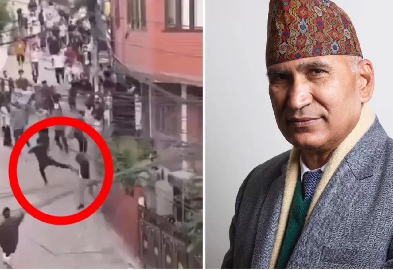 VIDEO | Ministar brutalno isprebijan od strane prosvjednika u Nepalu