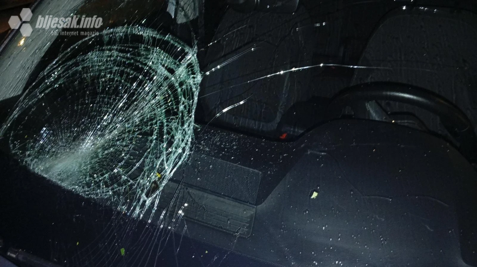 Na Bijelom brijegu su oštećeni i automobili