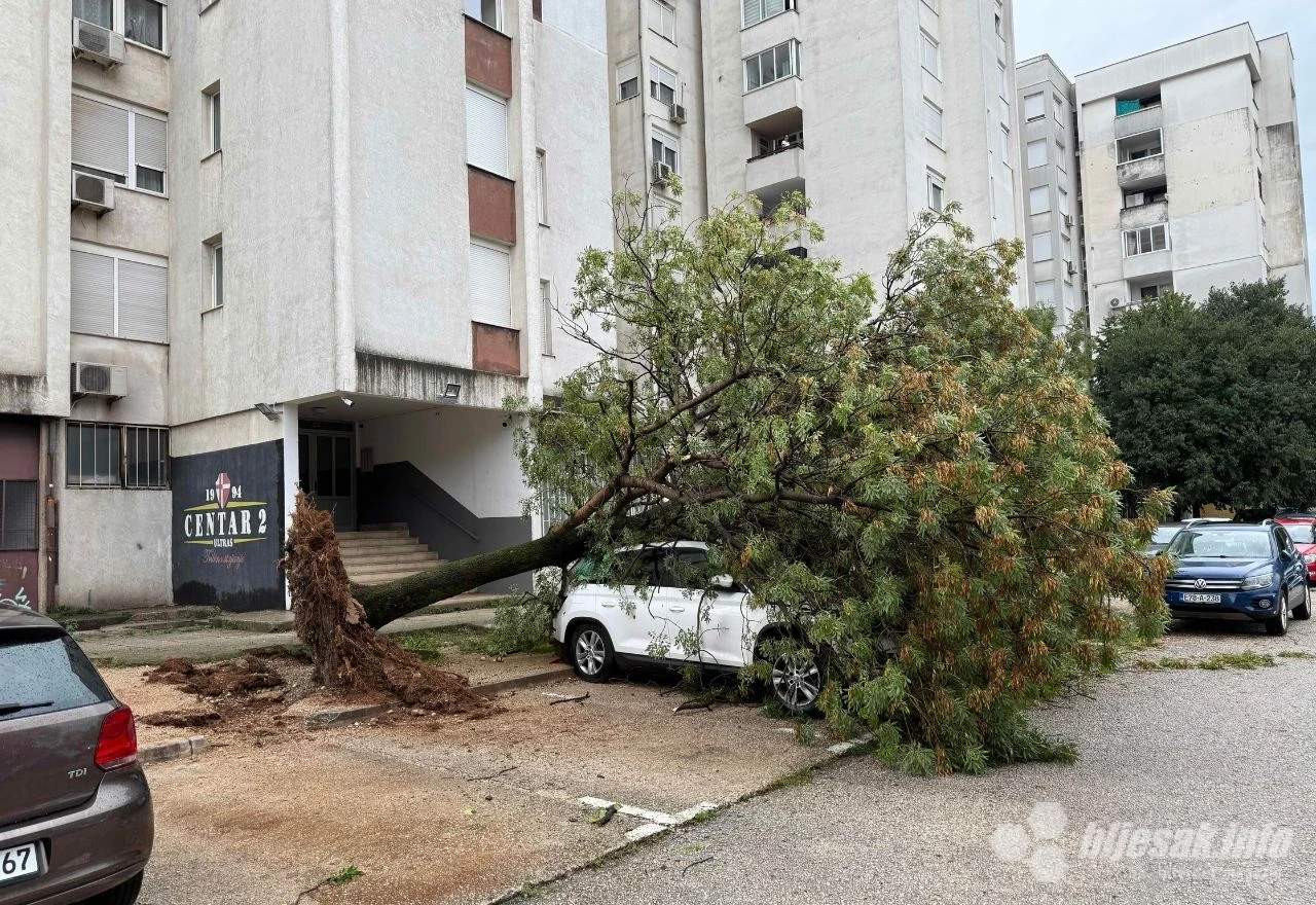 Mostar pod ruševinama nakon sinoćnjeg nevremena