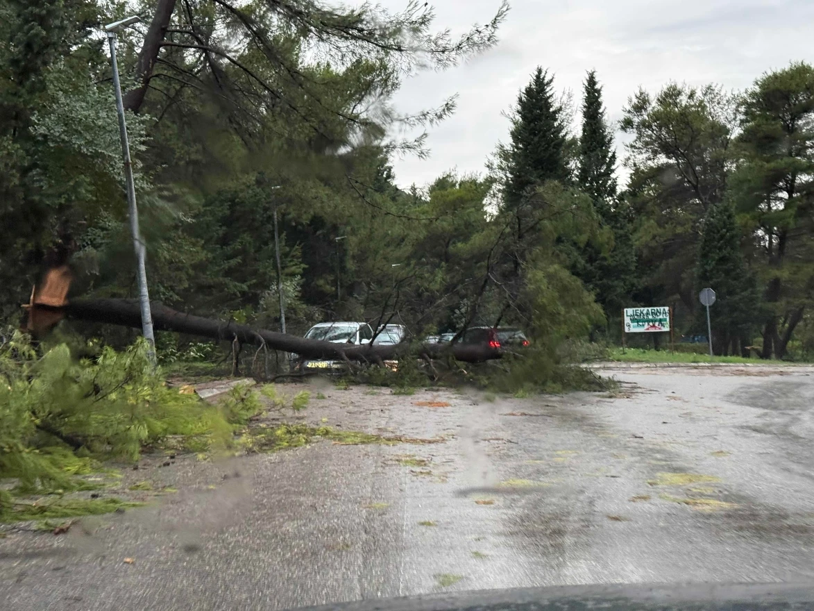 Nevrijeme u krugu SKB Mostar