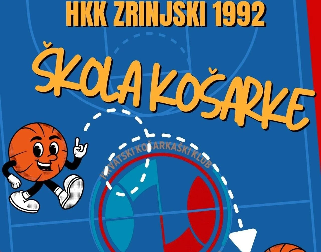 Zrinja te zove, upiši se u školu košarke
