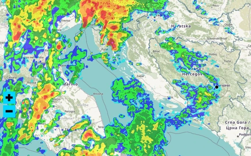 Što je 'oborinski vlak' koji izaziva bujične i urbane poplave?