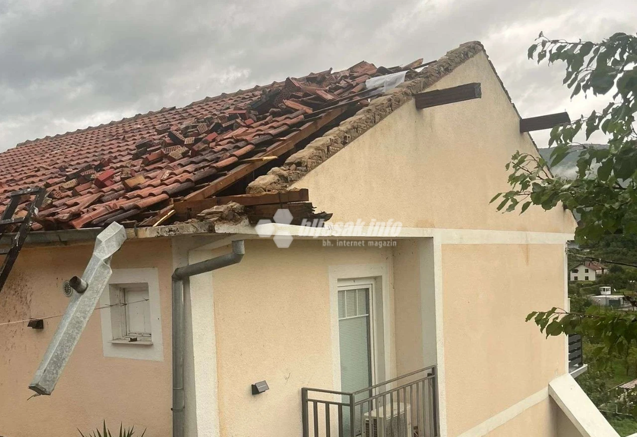 Snažno nevrijeme pogodilo Mostar