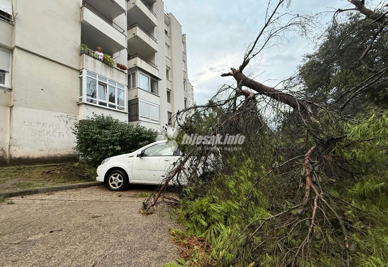 Snažno nevrijeme pogodilo Mostar
