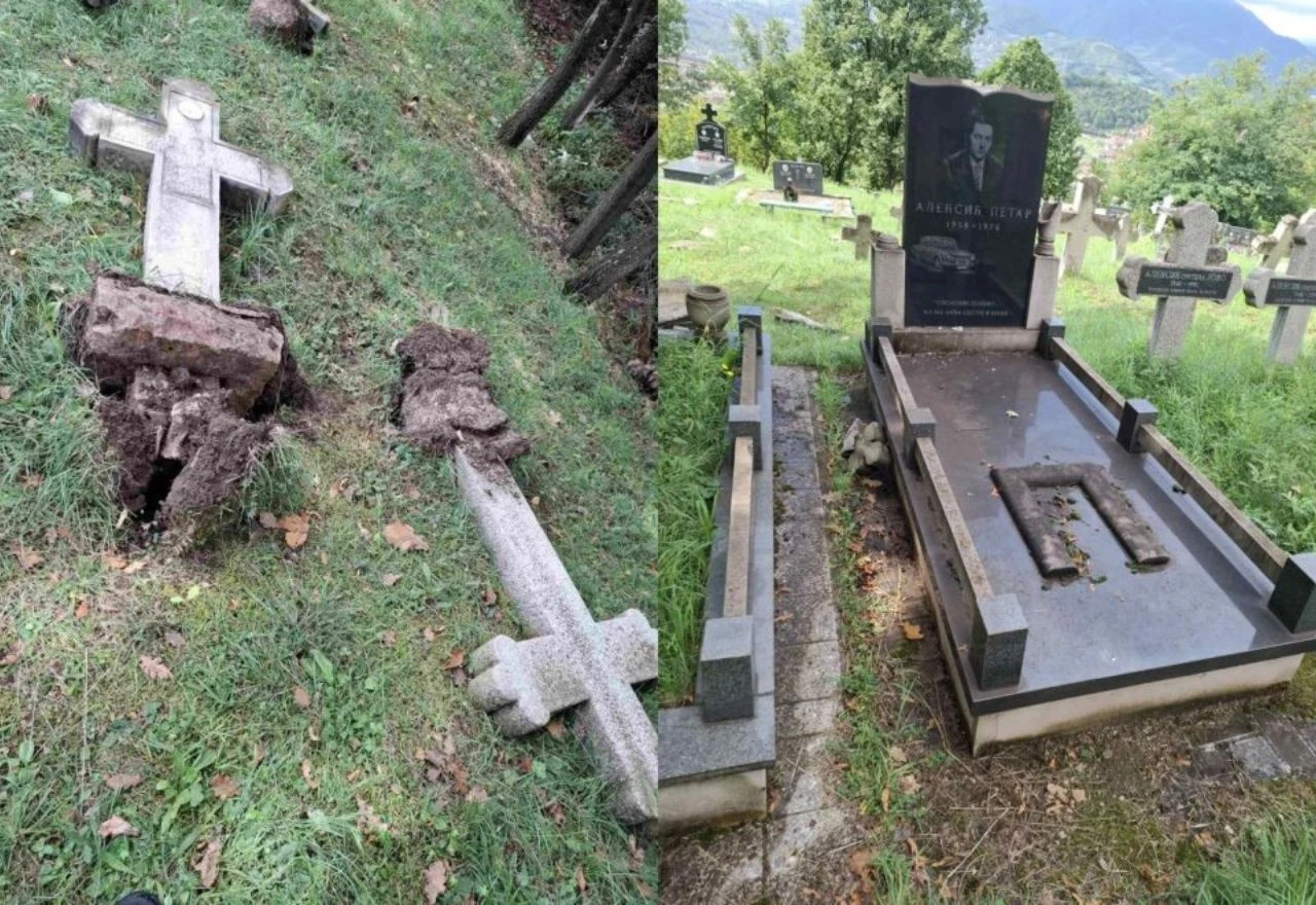 Medžlis IZ Zenica oštro reagirao na skrnavljenje pravoslavnog groblja