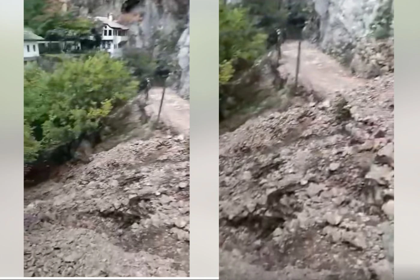 VIDEO | Zabilježen i odron prema Vrelu Bune