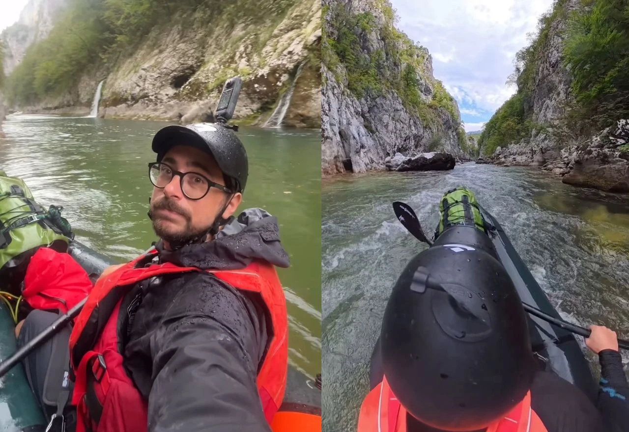 VIDEO | U kanuu zaplovio Neretvom sve do Jadranskog mora
