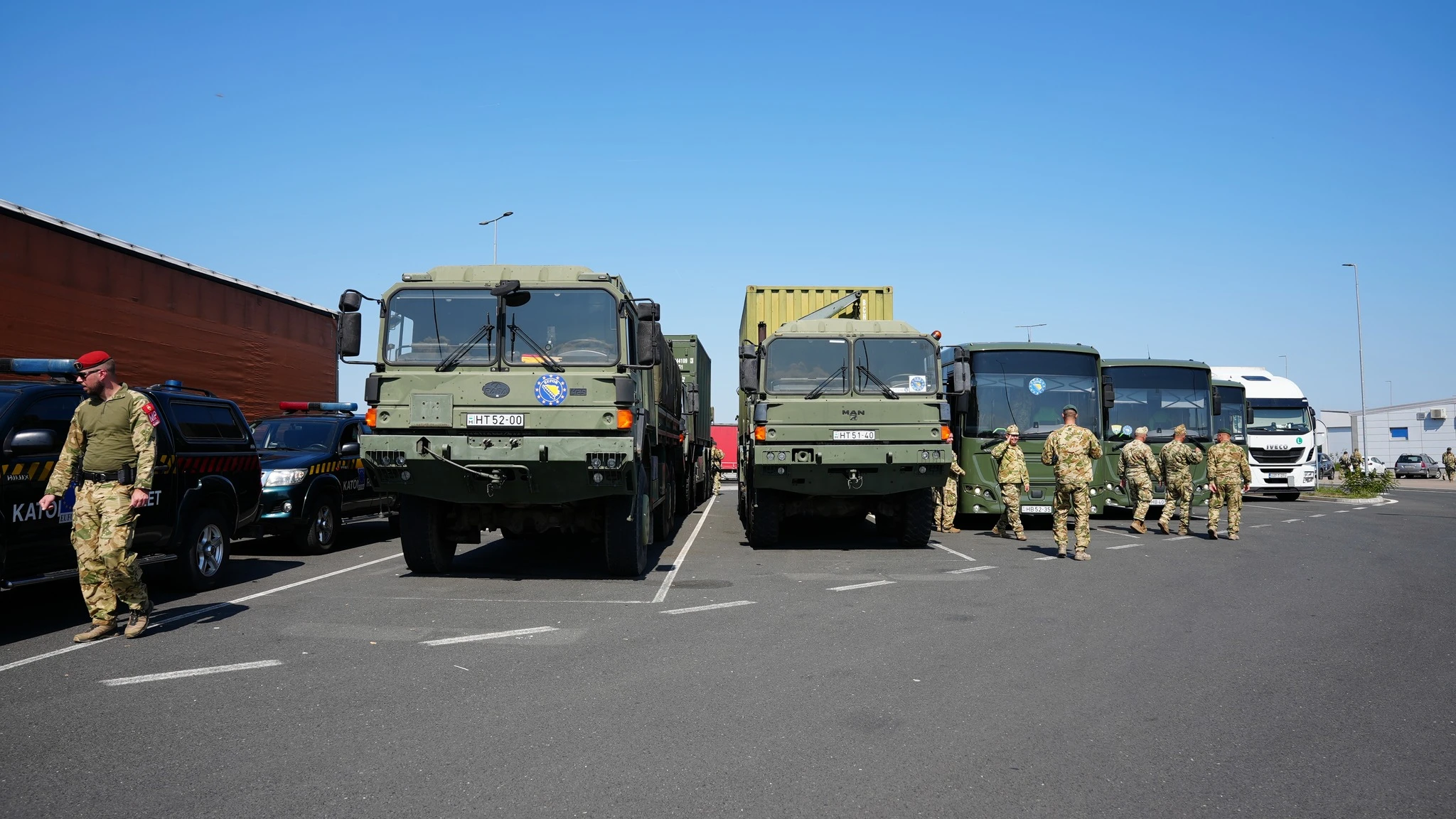 Pričuvne snage iz Mađarske i pripadnici NATO KFOR-a stigli u BiH na vježbu Brzi odgovor 2025