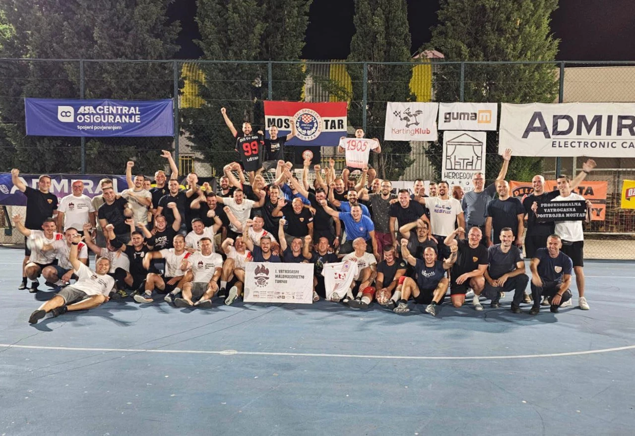 Mostarski vatrogasci pobjednici vatrogasnog malonogometnog turnira