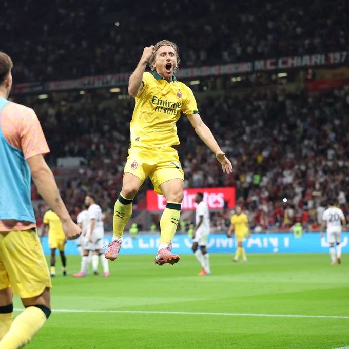 VIDEO | Modrić svojim prvim pogotkom donio pobjedu Milanu