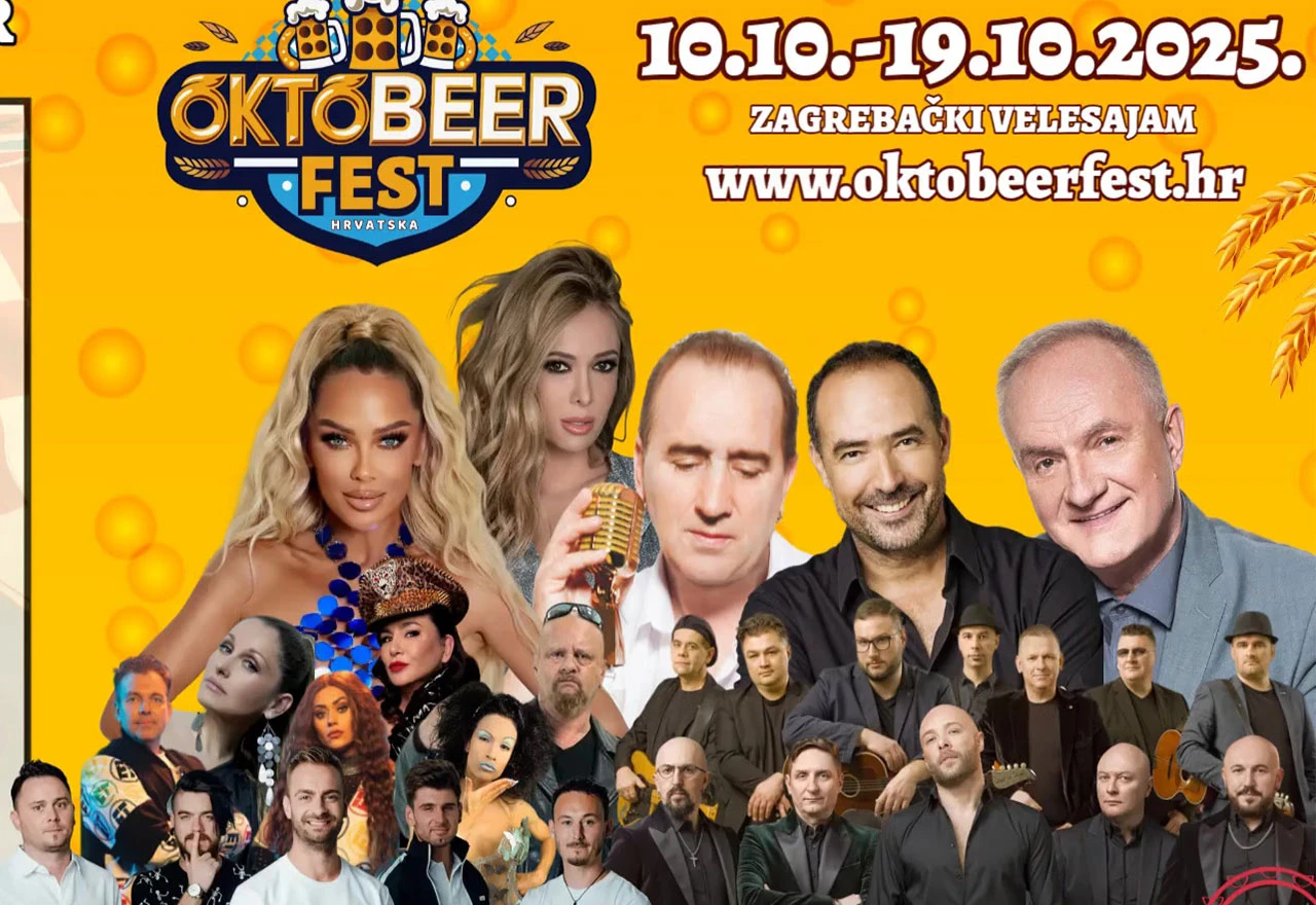 Najveći festival zabave u Hrvatskoj: Svi izvođači i raspored Oktobeerfesta