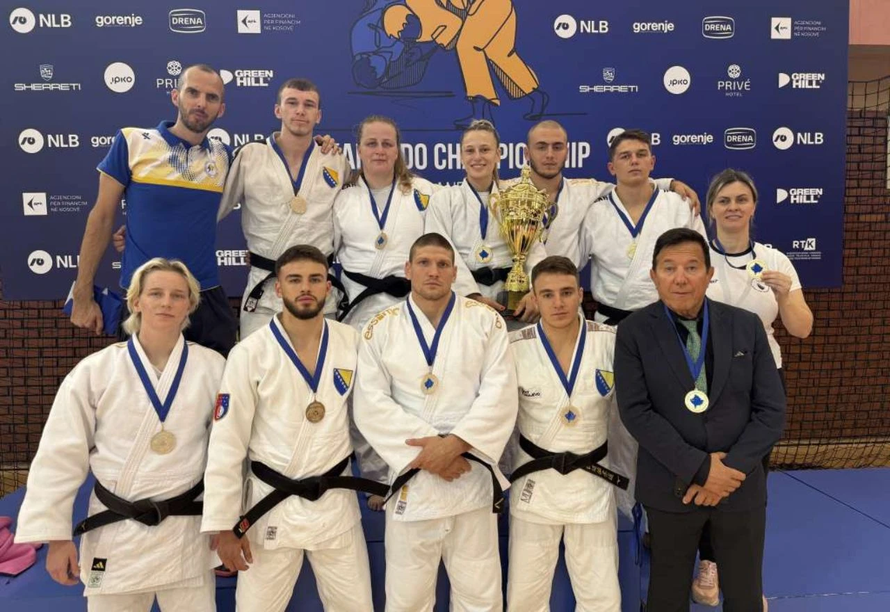 Zlato za BiH: Judo reprezentacija osvojila Balkansko prvenstvo
