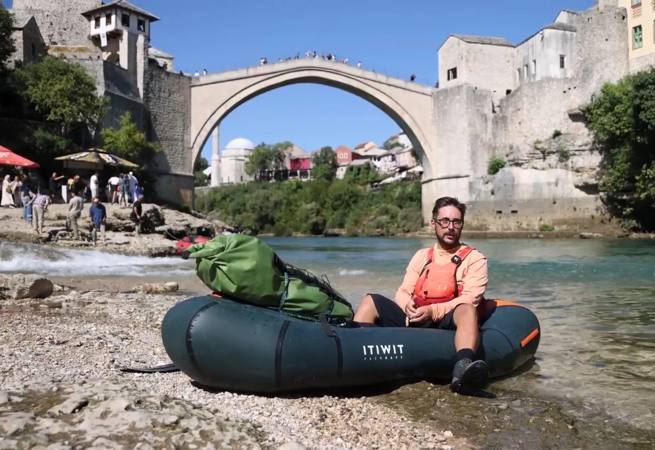 VIDEO | Kanuom od Konjica do Jadrana: Tužno je vidjeti smeće u Neretvi